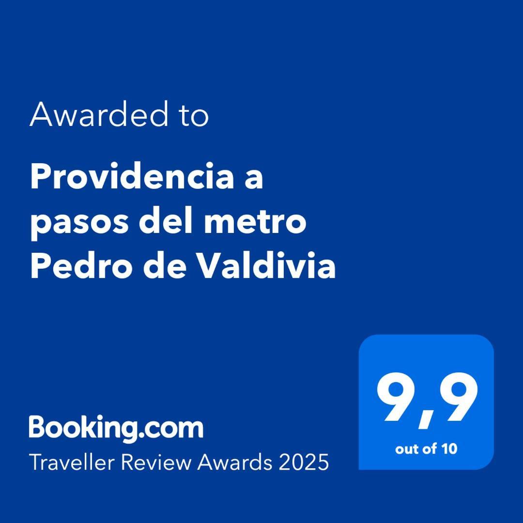 Апартаменти Providencia A Pasos Del Metro Pedro De Valdivia Сантьяго Екстер'єр фото